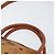 Borsa MCM Vicetos Logogram in pelle PVC 2 in 1 marrone oro Auth gh1460 D'oro - vista 14
