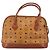 Borsa MCM Vicetos Logogram in pelle PVC 2 in 1 marrone oro Auth gh1460 D'oro - vista 2