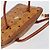 Borsa MCM Vicetos Logogram in pelle PVC 2 in 1 marrone oro Auth gh1460 D'oro - vista 6