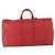 LOUIS VUITTON Epi Keepall 60 Borsa Boston Rossa M42947 LV Auth 159412 Rosso - vista 2