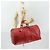 LOUIS VUITTON Epi Keepall 60 Borsa Boston Rossa M42947 LV Auth 159412 Rosso - vista 23