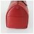 LOUIS VUITTON Epi Keepall 60 Borsa Boston Rossa M42947 LV Auth 159412 Rosso - vista 4