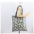 Autre Marque MARNI Blumenmuster Tote Bag aus Canvas Grün Auth 160729 - Ansicht 18