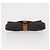 SAINT LAURENT MCM Vicetos Clutch Bag in Pelle PVC 2 Set Marrone Nero Auth 158545 - vista 13