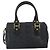 MCM Vicetos Logogram Handtasche PVC 2-Wege Schwarz Gold Auth 160735 Golden - Ansicht 2