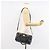 MCM Vicetos Logogram Handtasche PVC 2-Wege Schwarz Gold Auth 160735 Golden - Ansicht 24