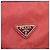 PRADA Schultertasche Nylon Rot Silber Authentisch 160963 - Ansicht 18