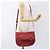 PRADA Schultertasche Nylon Rot Silber Authentisch 160963 - Ansicht 27