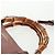Borsa a mano in pelle GUCCI Bamboo 2 in 1 Rosa Oro 323660 Auth 159357 D'oro - vista 14