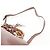 Borsa a mano in pelle GUCCI Bamboo 2 in 1 Rosa Oro 323660 Auth 159357 D'oro - vista 15