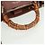 Borsa a mano in pelle GUCCI Bamboo 2 in 1 Rosa Oro 323660 Auth 159357 D'oro - vista 7