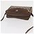 Borsa a Spalla Gucci GG Supreme Web Sherry Line PVC Beige 56 02 087 Auth 161551 - vista 6