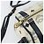 Borsa a Spalla MCM Vicetos Logogram in Pelle PVC Bianco e Oro Auth 161404 D'oro - vista 10