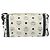 Borsa a Spalla MCM Vicetos Logogram in Pelle PVC Bianco e Oro Auth 161404 D'oro - vista 2