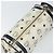Borsa a Spalla MCM Vicetos Logogram in Pelle PVC Bianco e Oro Auth 161404 D'oro - vista 6