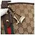 Borsa a Spalla Gucci GG Canvas Web Sherry Line Beige Oro 144388 Auth hk3291 D'oro - vista 17