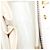 Céline Borsa a Spalla CELINE Circle Smalto Avorio Oro Auth 161499 D'oro Crudo - vista 11