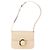 Céline Borsa a Spalla CELINE Circle Smalto Avorio Oro Auth 161499 D'oro Crudo - vista 13