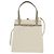 Borsa a mano Vala in pelle 2 in 1 bianca e oro Auth 160802 di Salvatore Ferragamo Bianco D'oro - vista 13