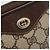 Gucci Borsa a Spalla GG Supreme PVC Beige Oro 97 02 068 Auth 161385 D'oro - vista 18