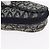 Bolso de Silla de Lona Trotter Christian Dior Azul Marino Dorado Auth 162748 - vista 14