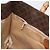 Céline Borsa a mano in tela Macadam CELINE in pelle PVC marrone oro Auth 161051 D'oro - vista 20