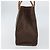 Céline Borsa a mano in tela Macadam CELINE in pelle PVC marrone oro Auth 161051 D'oro - vista 3