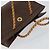 Céline Borsa a mano in tela Macadam CELINE in pelle PVC marrone oro Auth 161051 D'oro - vista 6