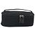 Pochette Vanity in Tela Trotter Christian Dior Nero Argento Auth hk3265