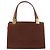 Céline Borsa a mano in tela Macadam CELINE in pelle 2 in 1 marrone oro Auth 160135 D'oro - vista 13