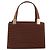 Céline Borsa a mano in tela Macadam CELINE in pelle 2 in 1 marrone oro Auth 160135 D'oro - vista 2
