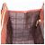 Céline Borsa a mano in tela Macadam CELINE in pelle 2 in 1 marrone oro Auth 160135 D'oro - vista 21