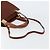Céline Borsa a mano in tela Macadam CELINE in pelle 2 in 1 marrone oro Auth 160135 D'oro - vista 9
