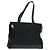 Borsa Tote Prada in Nylon Nero Argento Auth 160719