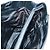 Borsa Tote Prada in Nylon Nero Argento Auth 160719 - vista 22