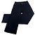 Pantaloni in cotone vintage Versace neri M Nero