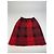 Vintage Yves Saint Laurent Karierte Rock Rot Schwarz - Ansicht 4