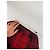 Vintage Yves Saint Laurent Karierte Rock Rot Schwarz - Ansicht 6