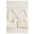Autre Marque Top in cotone ecru Crudo - vista 4