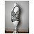 Vintage Fendi Roma Weste Silber 36/S - Ansicht 3