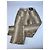 Vintage Versace Snake-Relief-Canvas-Hose Gold Golden - Ansicht 8