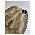 Vintage Versace Snake-Relief-Canvas-Hose Gold Golden - Ansicht 9