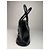 Vintage Courreges Lederhandtasche schwarz - Ansicht 7