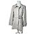 Vintage Burberry Woll-Trenchcoat Weiß