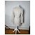 Vintage Burberry Woll-Trenchcoat Weiß - Ansicht 3