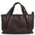 Chanel All Day Long Tote aus Chevron-Leder mittel Braun