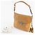 Borsa a Spalla in Pelle Prada BR2470 Cammello - vista 15