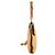 Borsa a Spalla in Pelle Prada BR2470 Cammello - vista 3
