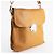 Borsa a Spalla in Pelle Prada BR2470 Cammello - vista 7
