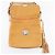 Borsa a Spalla in Pelle Prada BR2470 Cammello - vista 8